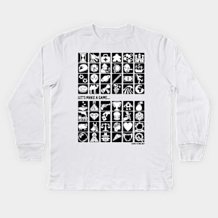 Let's make a game... Kids Long Sleeve T-Shirt